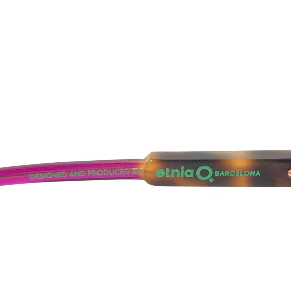 Etnia Barcelona Eyeglasses Frames CHROMA N40 HVVI Havana Violet Purple 48-20-140
